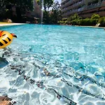 Home2sea - Piscine, Jardin, Cabine, 1 Canape Lit Convertible 2 Adultes, 1 Lit Superpose Triple 3 Enfants Ou Ados