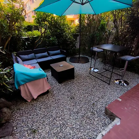 Home2Sea - Piscine, Jardin, Studio Cabine, 1 Canape Lit Convertible 2 Adultes, 1 Lit Superpose Triple 3 Enfants Ou Ados Apartamento *